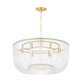 Pierce Medium Pendant Burnished Brass