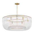 Pierce Large Pendant Burnished Brass