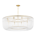 Pierce Extra Large Pendant Burnished Brass