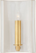 Leeds Small Rectangle Sconce | Ivory