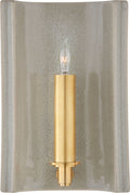 Leeds Small Rectangle Sconce | Shellish Gray