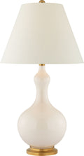 Addison Medium Table Lamp | Ivory | Natural Percale Shade