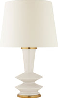 Whittaker Medium Table Lamp | Ivory | Linen Shade
