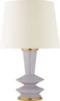 Whittaker Medium Table Lamp | Lilac | Linen Shade