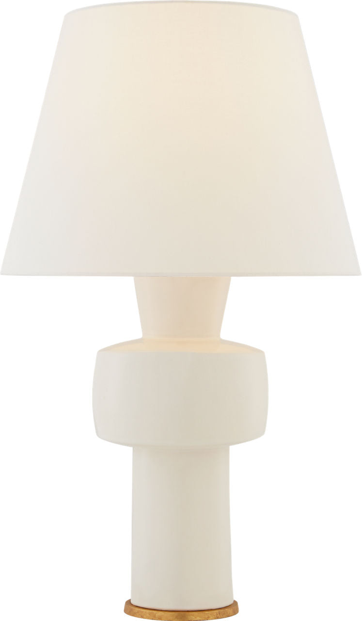 Eerdmans Medium Table Lamp | Ivory | Linen Shade