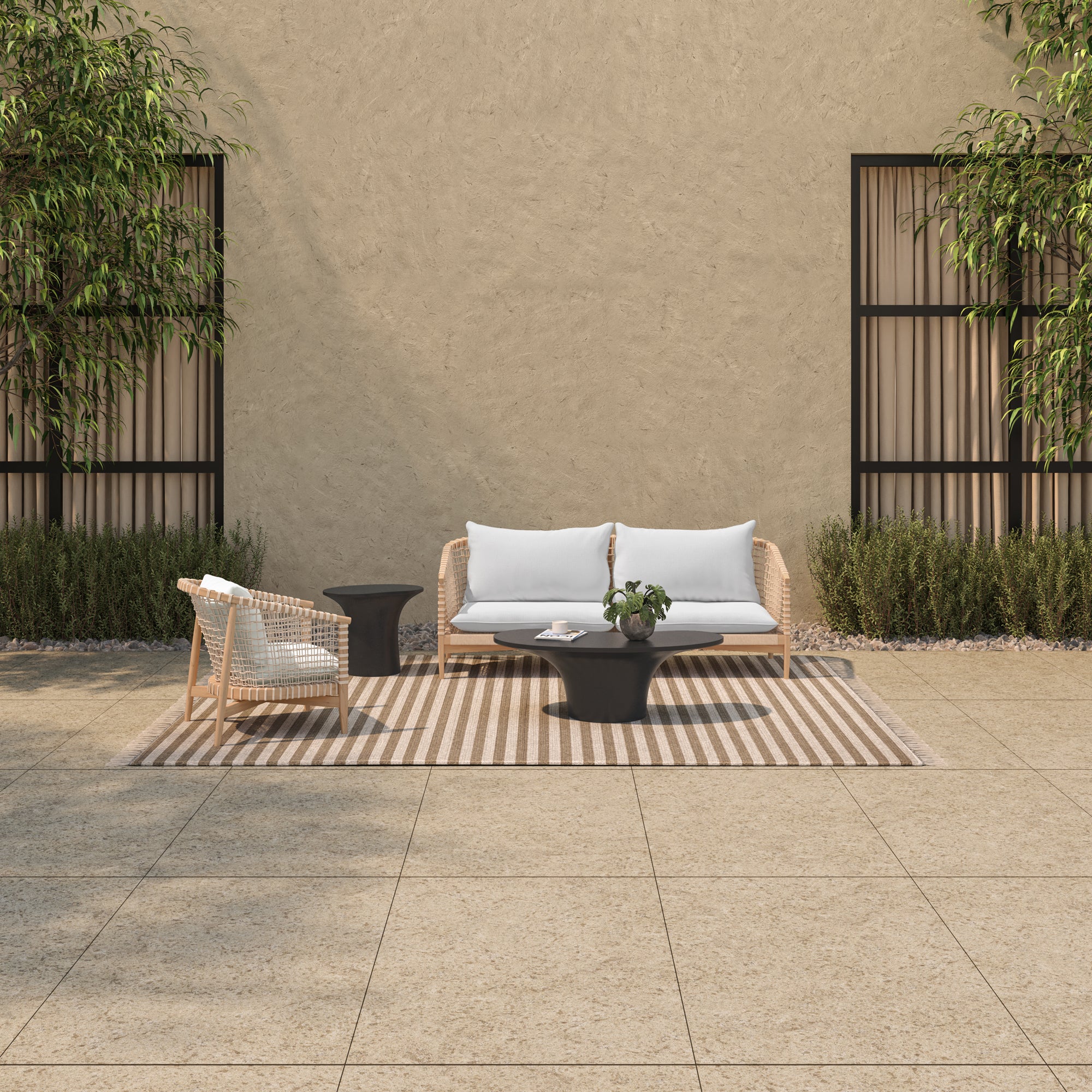 Kuna Outdoor Lounge Chair White