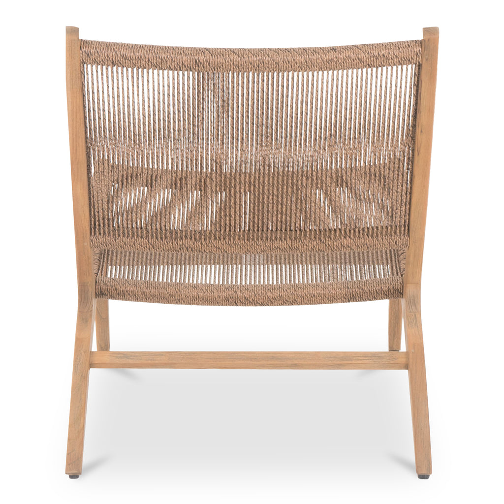 Palma Outdoor Lounge Chair Warm Brown
