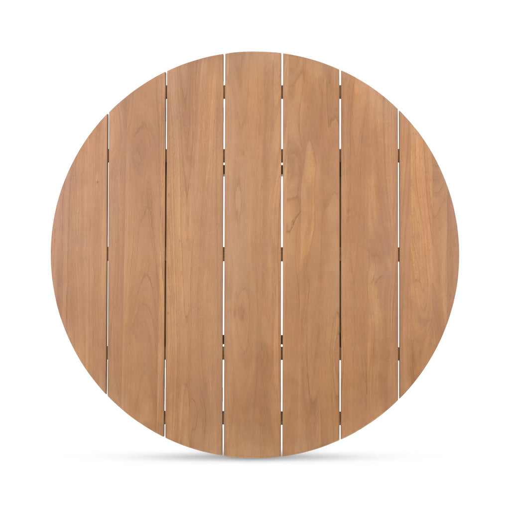 Delta Round Outdoor Dining Table Natural