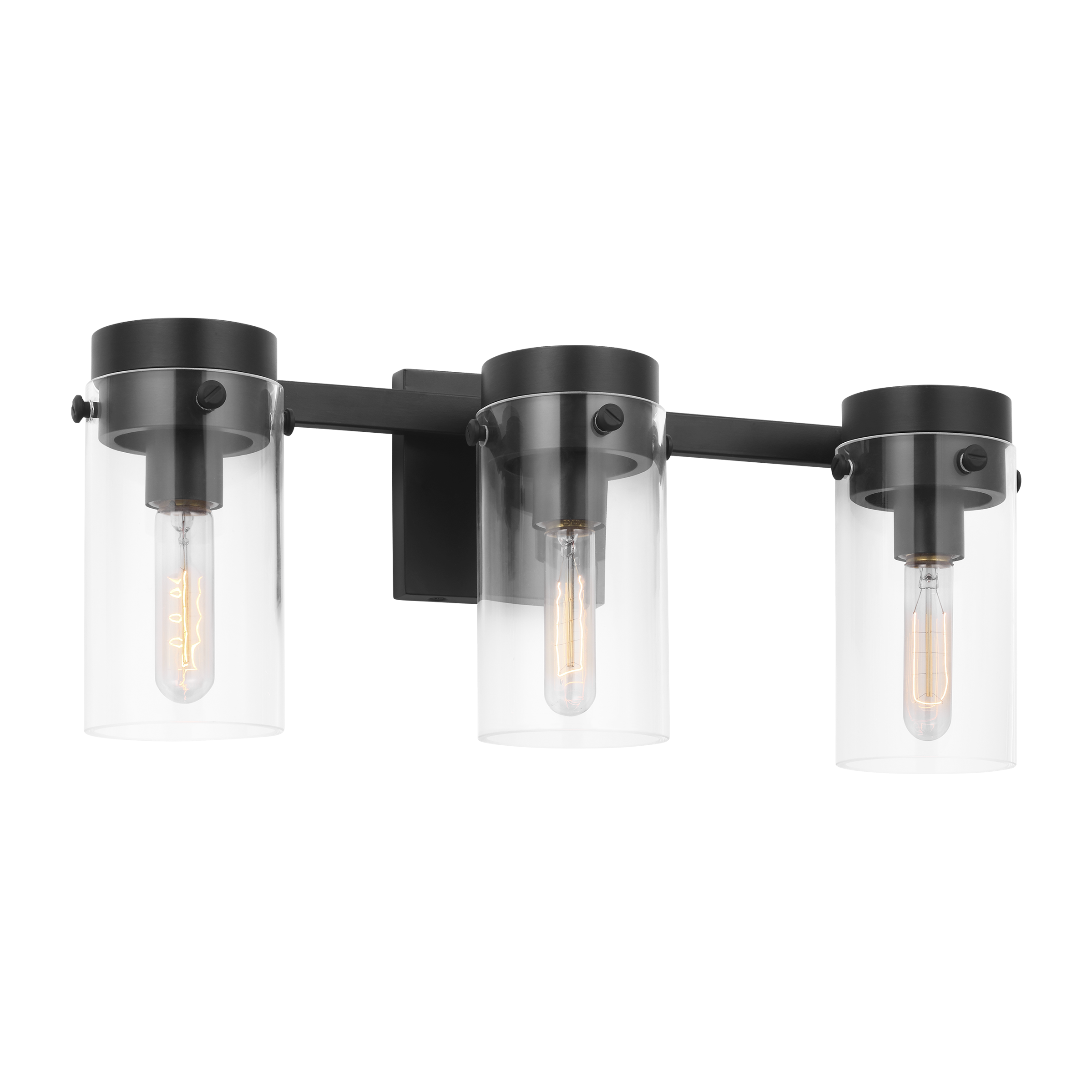 Garrett 3 - Light Vanity | Aged Iron