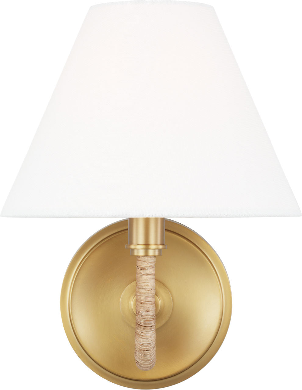Laguna Single Sconce Burnished Brass