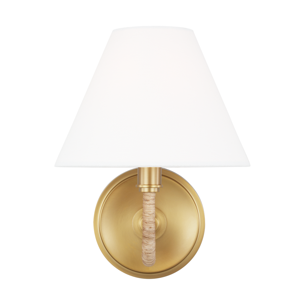 Laguna Single Sconce Burnished Brass