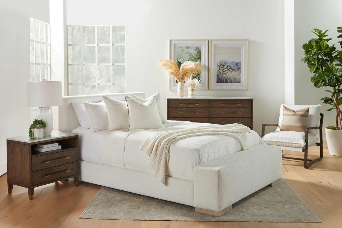 Cambria 8-Drawer Double Dresser | Dutch Brown Oak