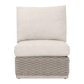 Caspian Outdoor Modular Armless Sofa Chair