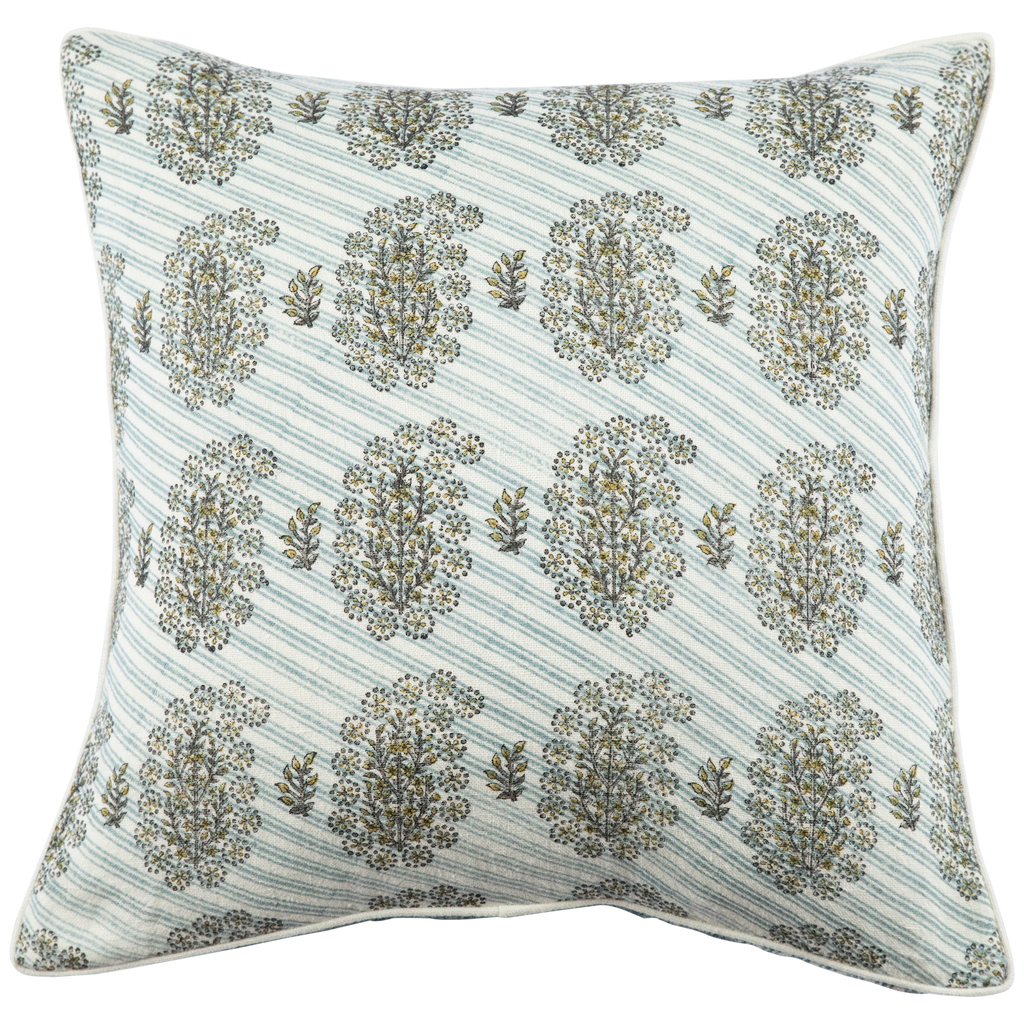 Cefalu Sky on White Pillow