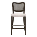 Cela Counter Stool | Matte Brown Oak