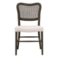 Cela Dining Chair, Set of 2 | Matte Brown Oak