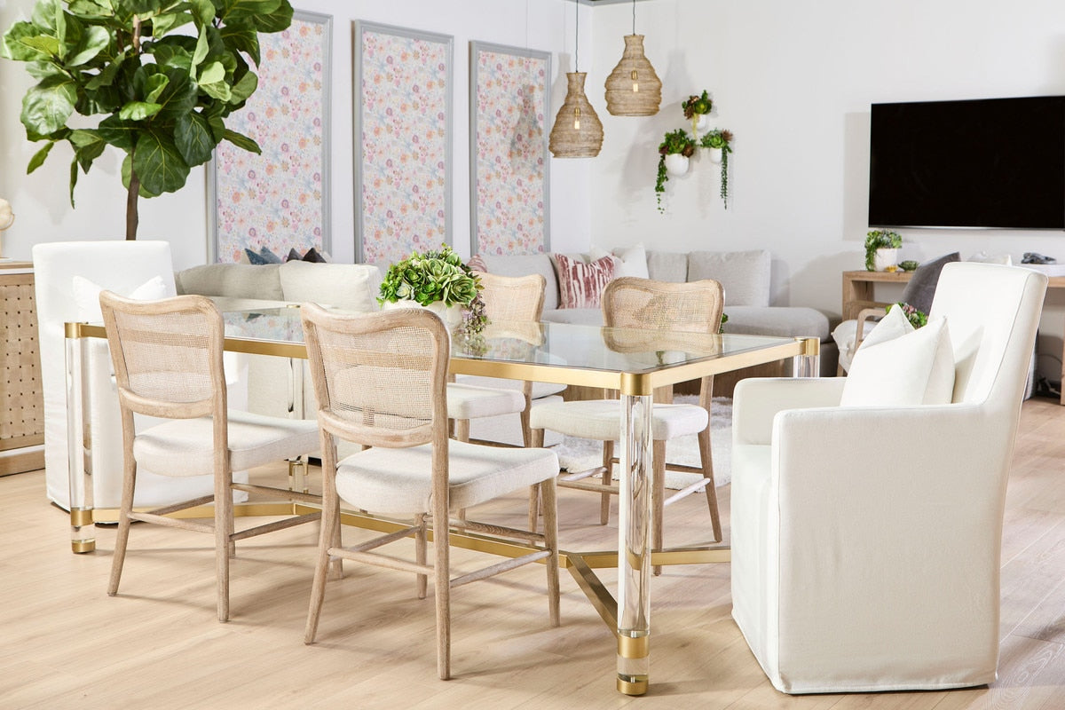 Cela Dining Chair, Set of 2 | Natural Gray Oak