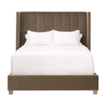 Chandler Standard King Bed | Caramel Velvet