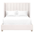 Chandler Standard King Bed | Cream Velvet