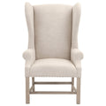 Chateau Arm Chair | Performance Bisque French Linen