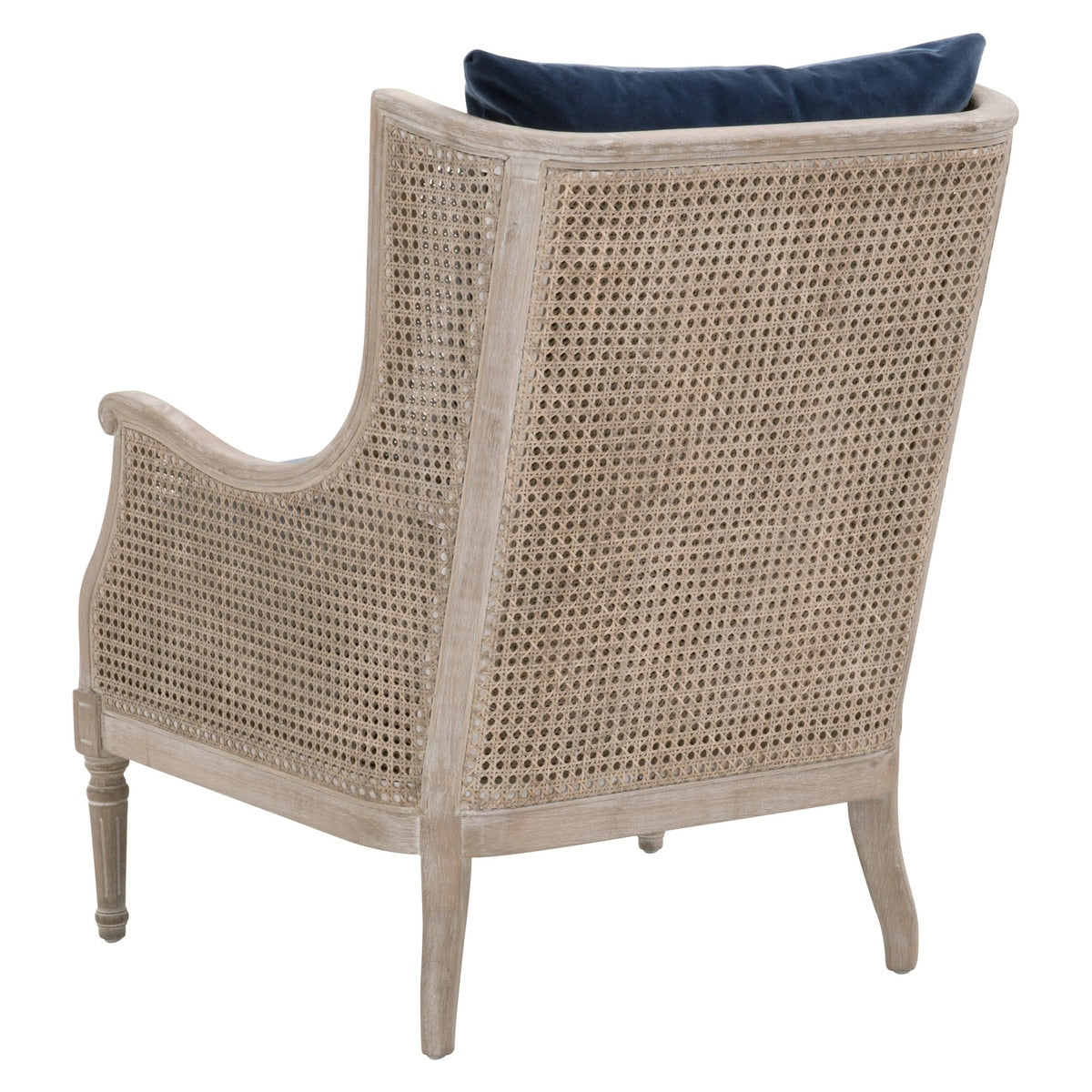 Churchill Club Chair | Denim Velvet