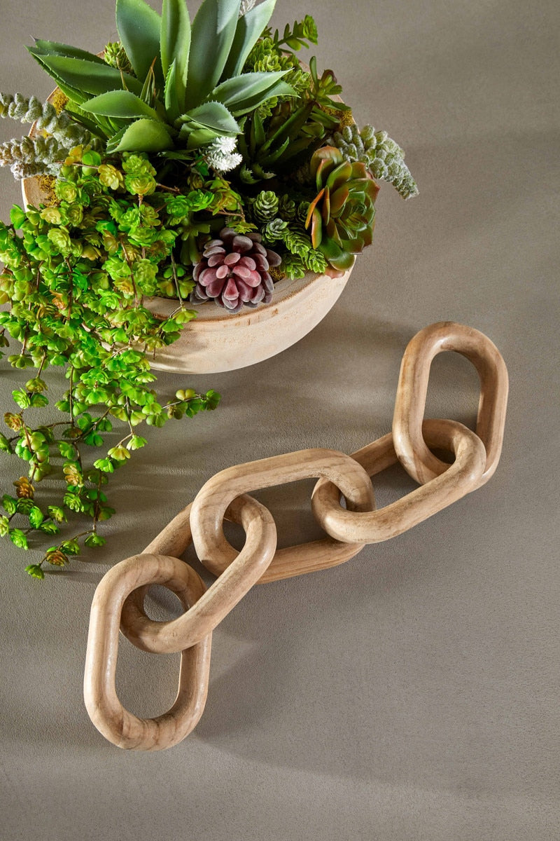 Cinq Wood Link | Smoke Gray Pine