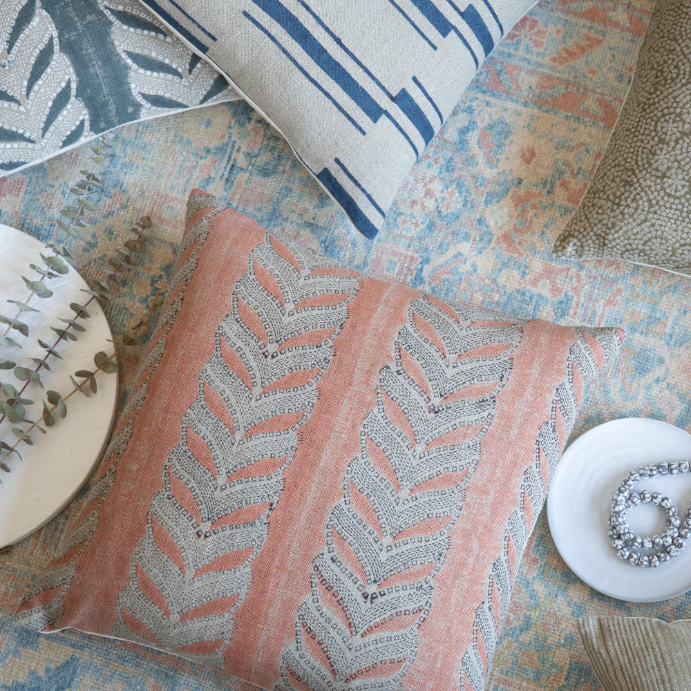 Claire Coral Pillow