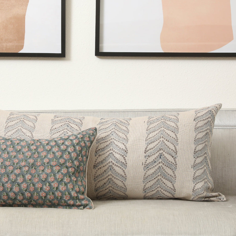 Claire Indigo Pillow