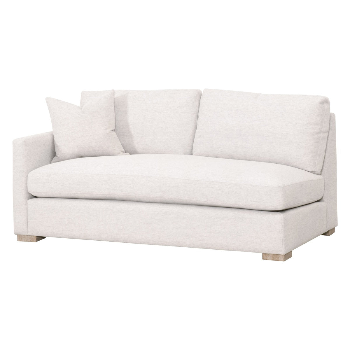 Clara Modular 2-Seat Left Slim Arm Sofa