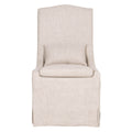 Colette Slipcover Dining Chair, Set of 2 | Performance Bisque French Linen