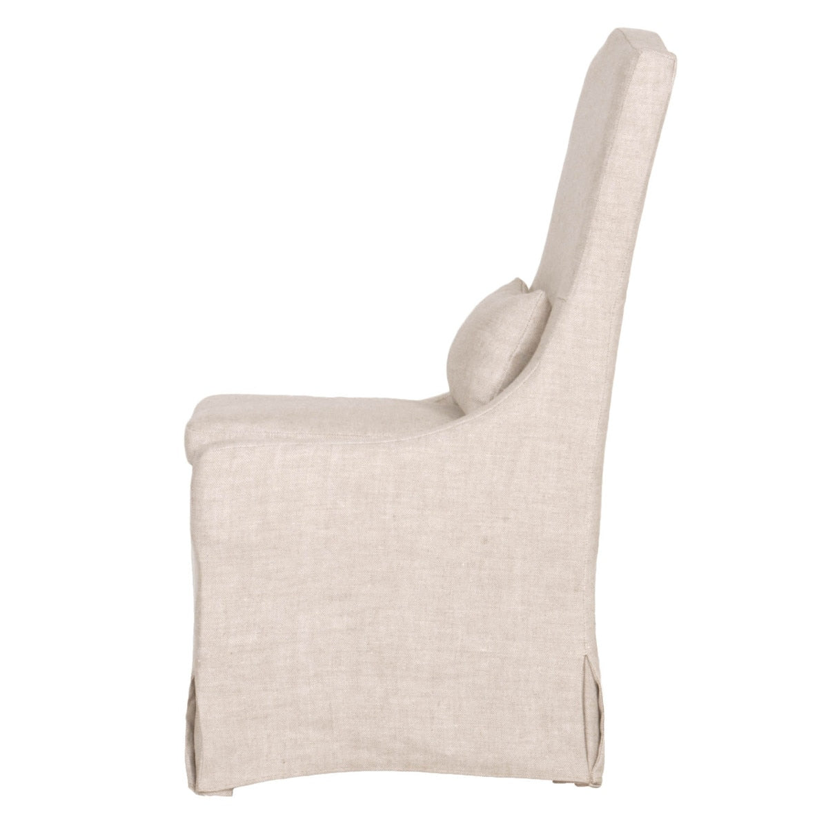 Colette Slipcover Dining Chair, Set of 2 | Performance Bisque French Linen