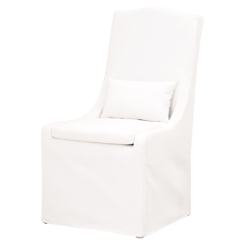 Colette Slipcover Dining Chair, Set of 2 | LiveSmart Peyton Pearl
