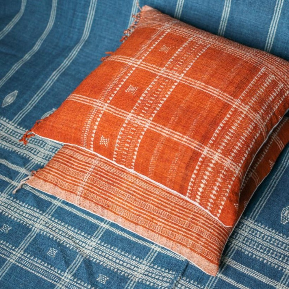 Akriti Coral Pillow