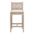 Costa Outdoor Counter Stool | Oat Flat Rope