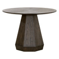 Coulter 42" Round Dining Table | Burnished Brown