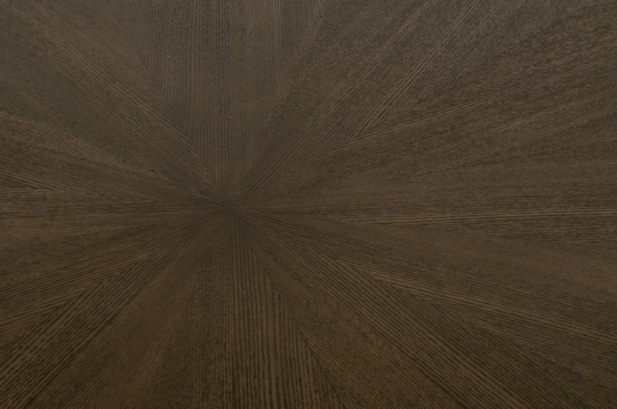 Coulter 54" Round Dining Table | Burnished Brown