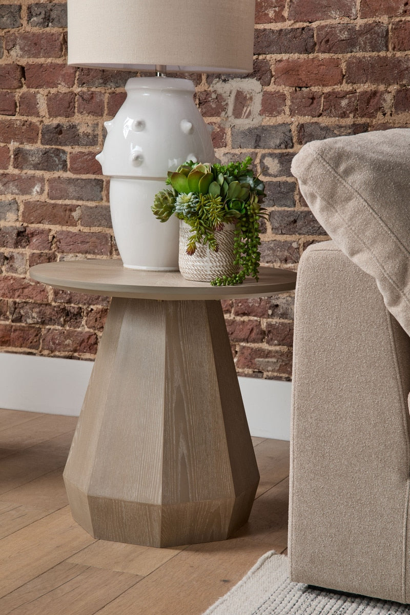 Coulter End Table | Natural Gray