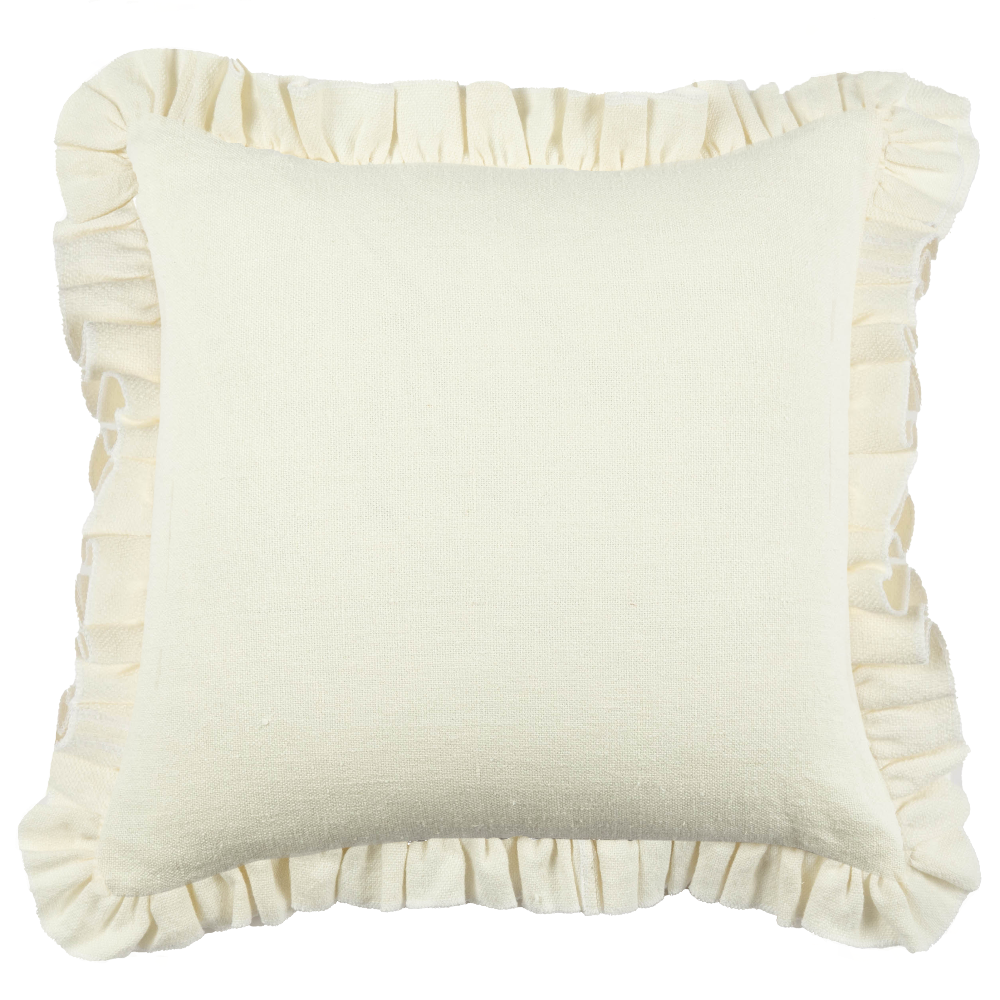 Anika Solid Cream Pillow