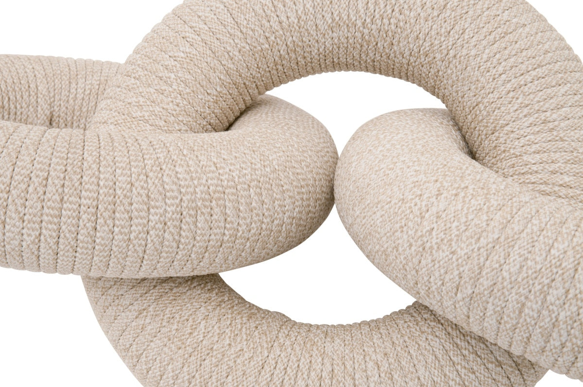 Crew Rope Link | Natural & White Flat Rope