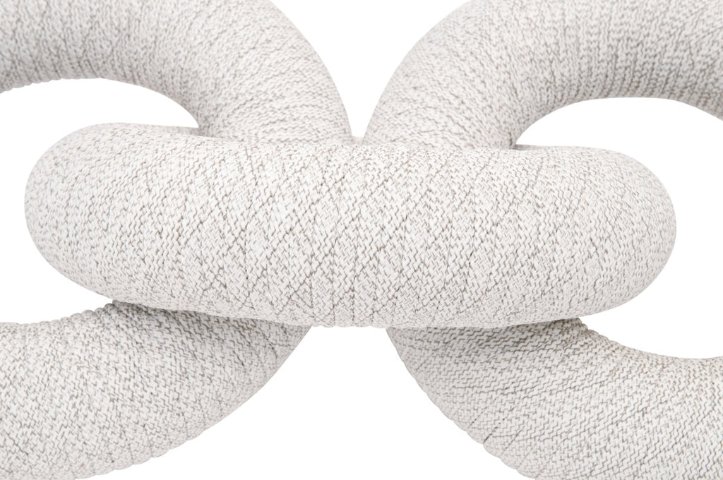 Crew Rope Link | White Speckle Flat Rope