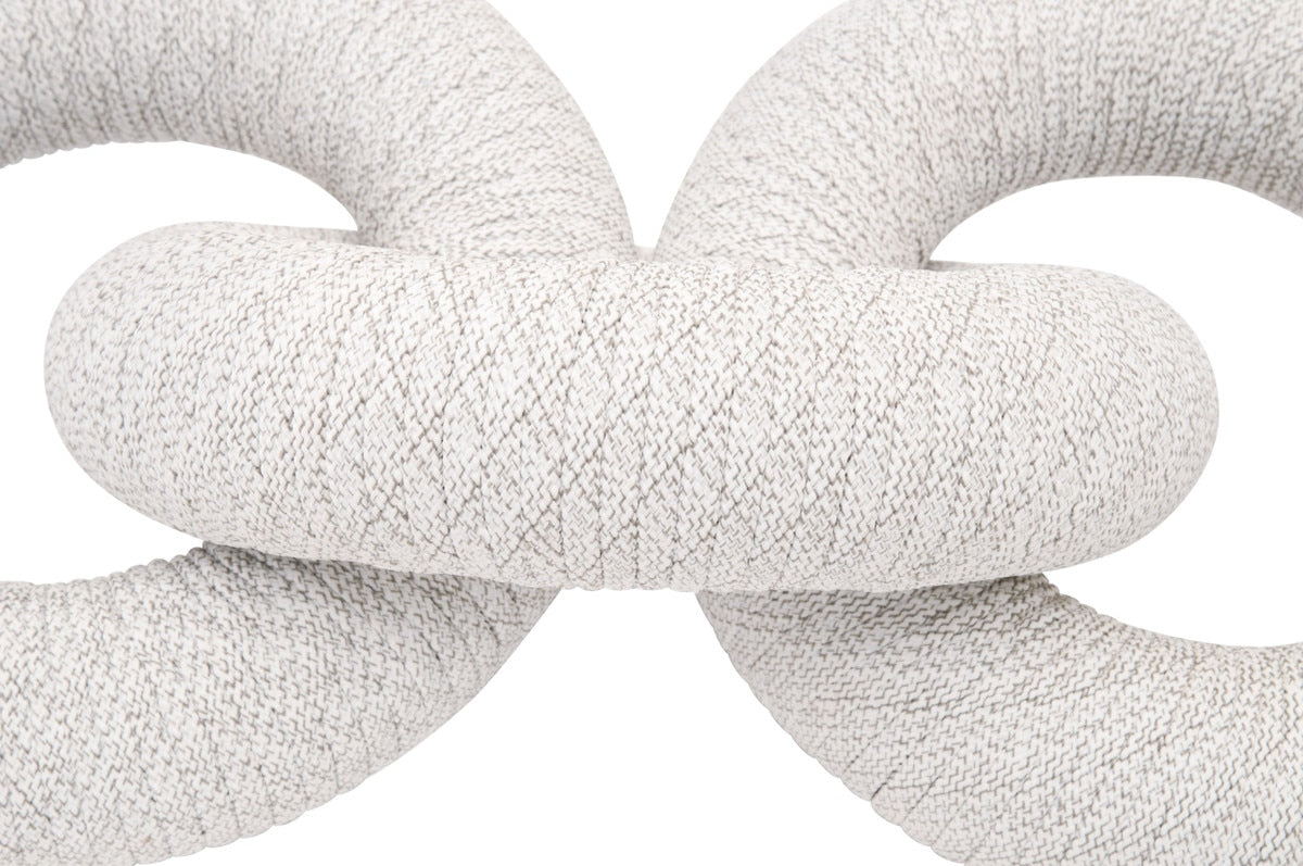 Crew Rope Link | White Speckle Flat Rope