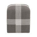 Cross Accent Cube | Dove Flat Rope