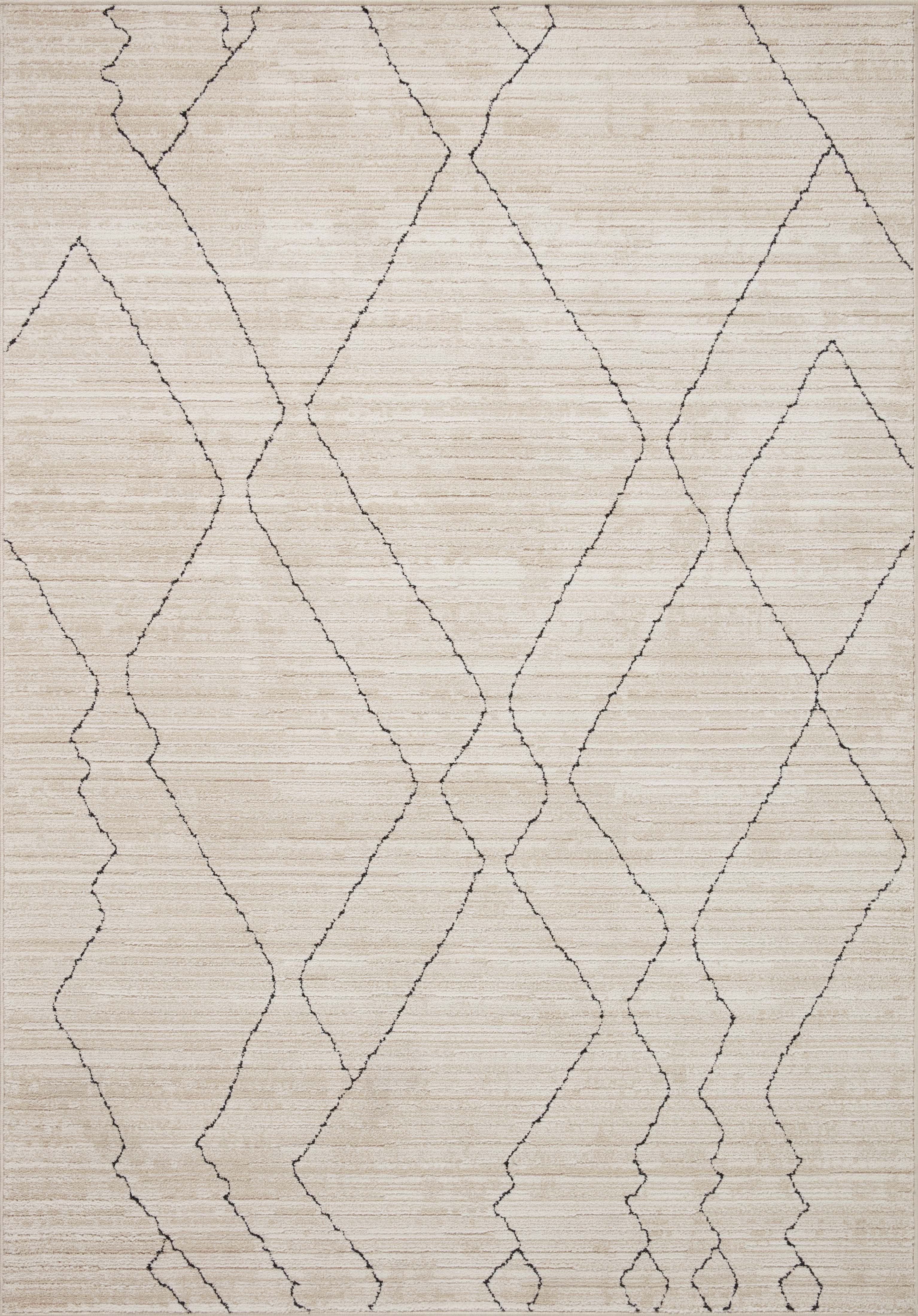 Loloi II | Darby Collection | Sand / Charcoal | DAR-03