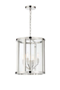 Libby Langdon Devon 14'' Polished Nickel Chandelier