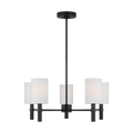 Manor Medium Chandelier Midnight Black