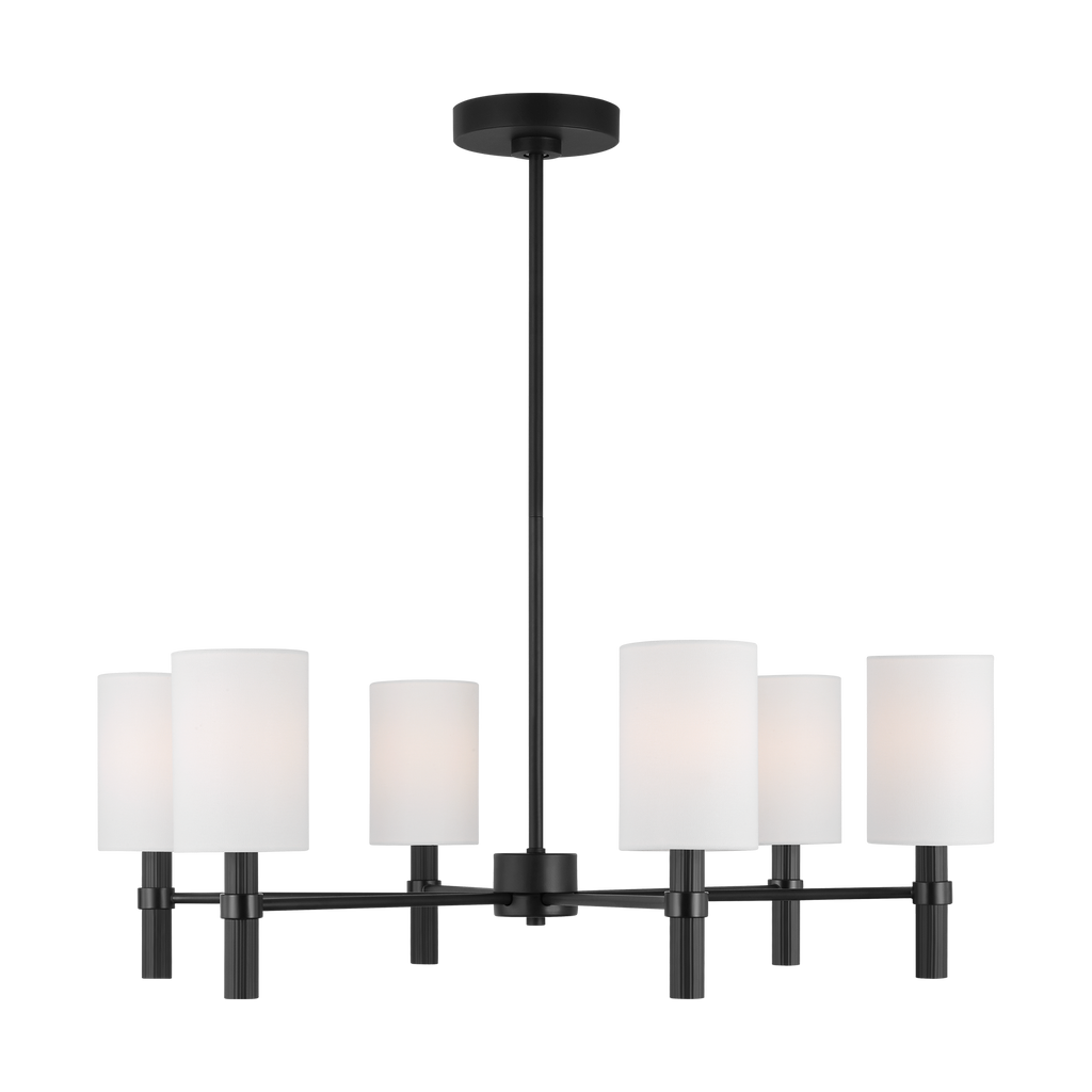 Manor Large Chandelier Midnight Black