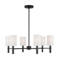 Manor Large Chandelier Midnight Black