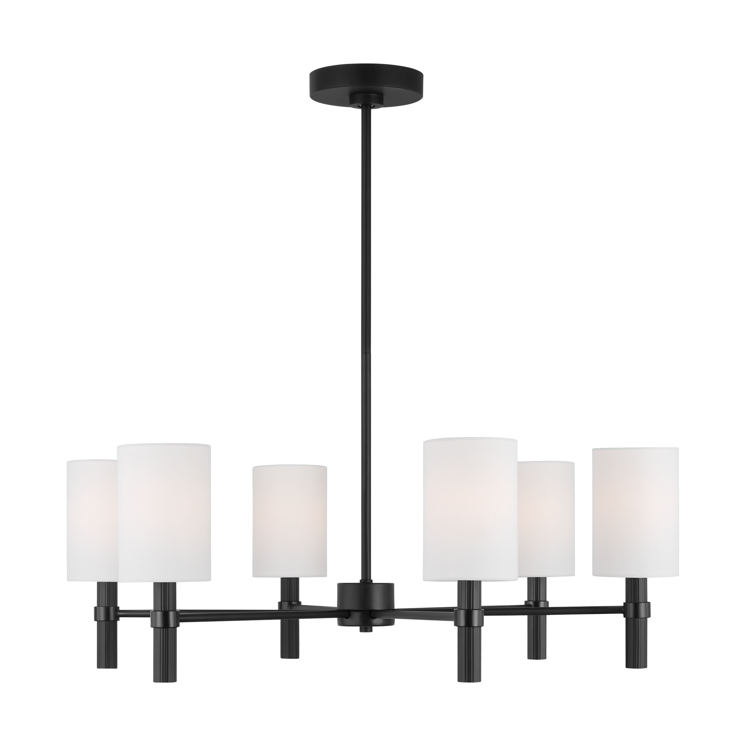 Manor Large Chandelier Midnight Black