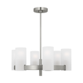 Rhode Medium Chandelier Brushed Steel
