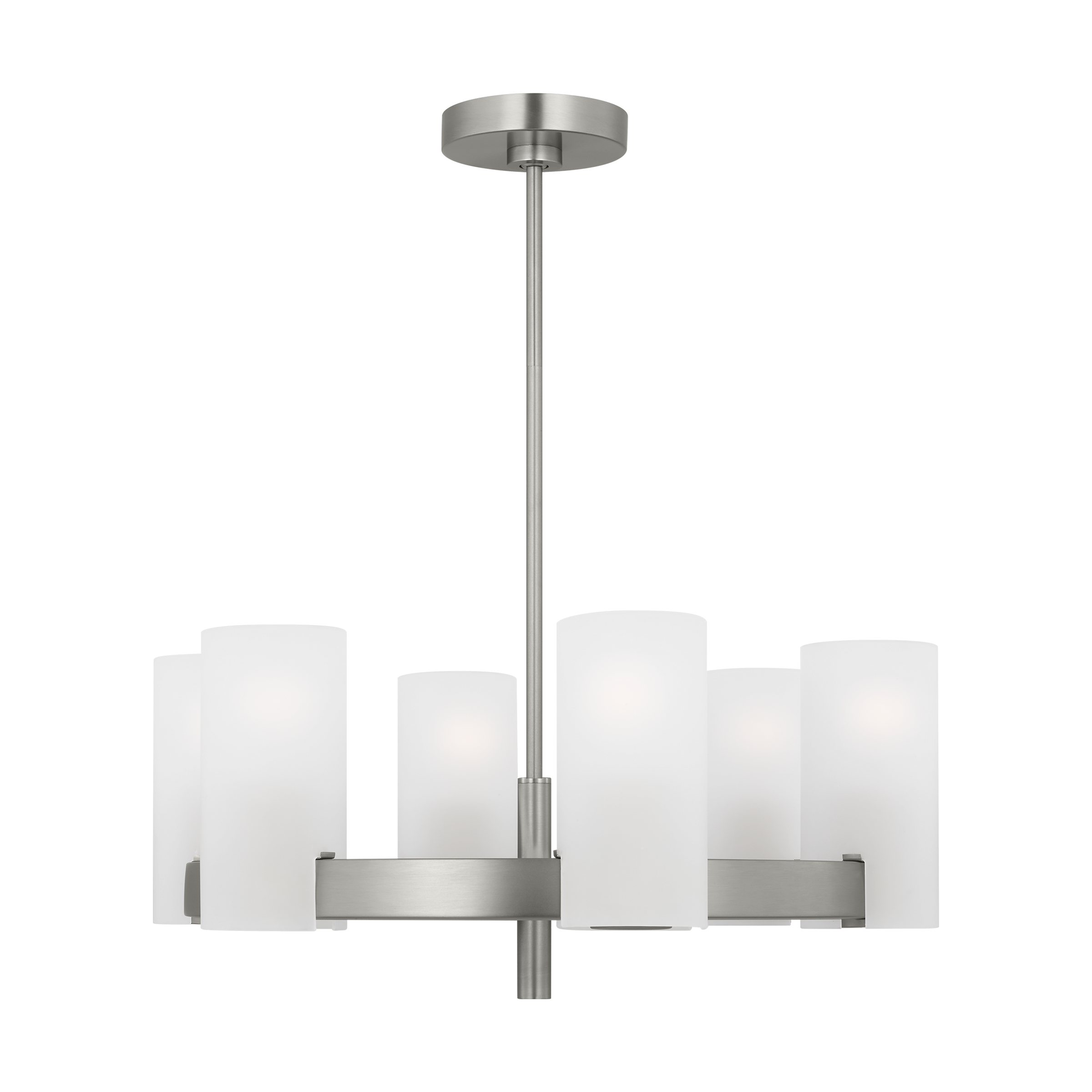 Rhode Medium Chandelier Brushed Steel